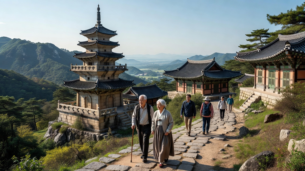 유명 사찰 추천 기준에 맞는 접근성 좋은 산사 풍경